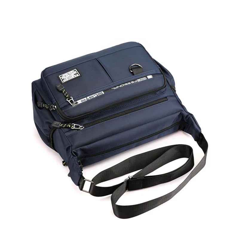 Sac Bandoulière Homme Grande Capacité Multipoches