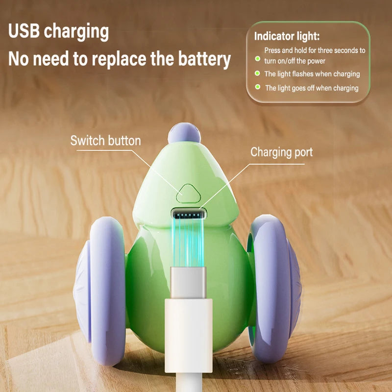 Jouet pour Chat en Forme de Souris Mobile & Lumineuse