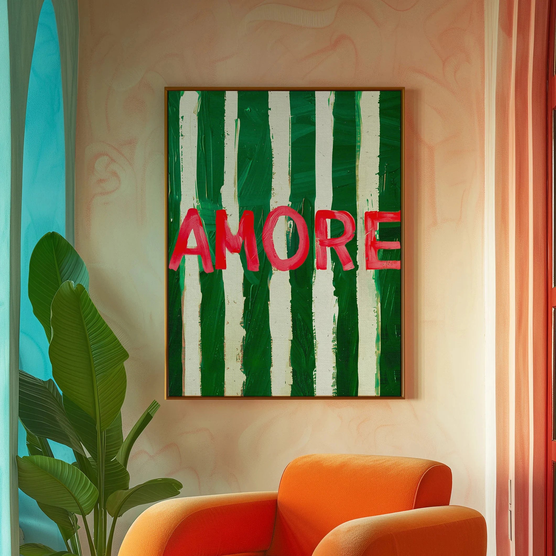 Lot de 3 Affiches Murales - Italia Verde