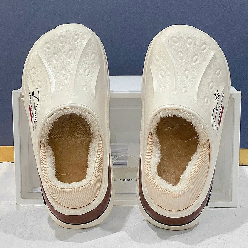 Chaussons imperméables doublure chaud - Modèle Mixte