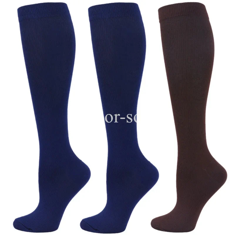 2 paires de Chaussettes de Compression – Circulation Améliorée + 1 paire OFFERTE