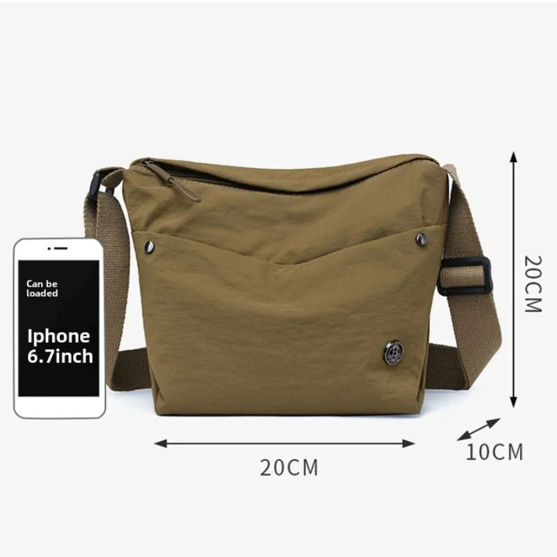 Sac Bandoulière Femme Pratique – Multipoche Zippé