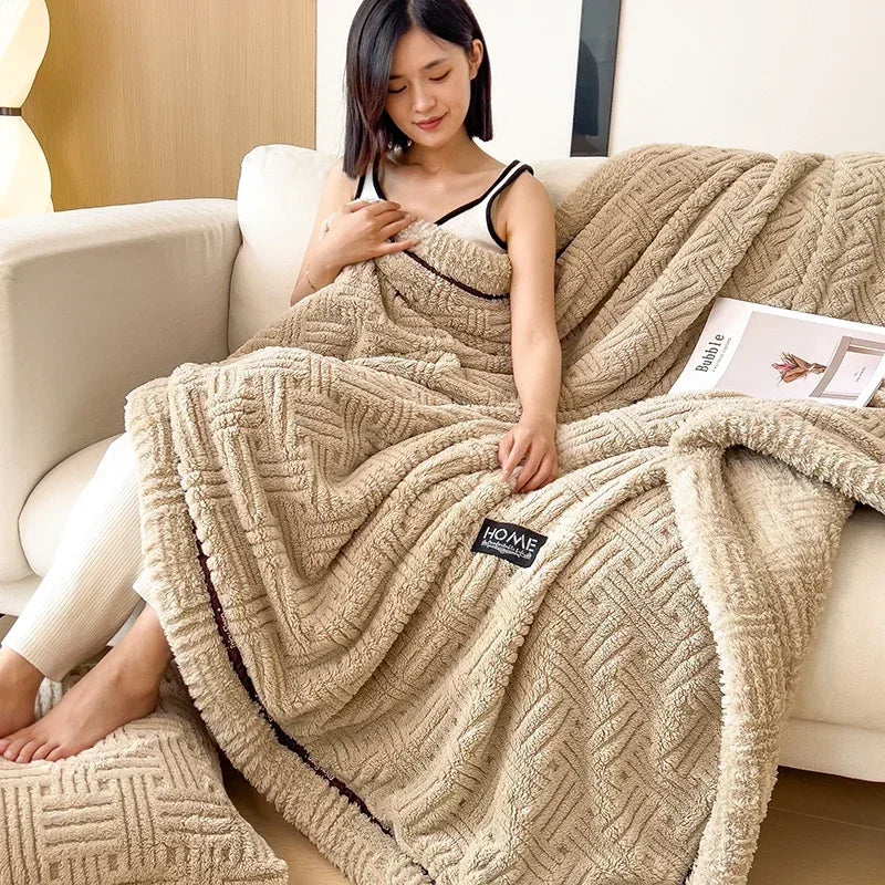 Plaid Molletonné Luxury Home Doux & Moelleux