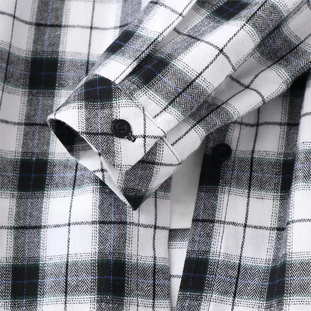 Chemise à Carreaux en Flanelle pour Femme - 10 Couleurs
