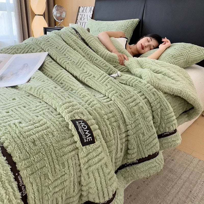 Plaid Molletonné Luxury Home Doux & Moelleux
