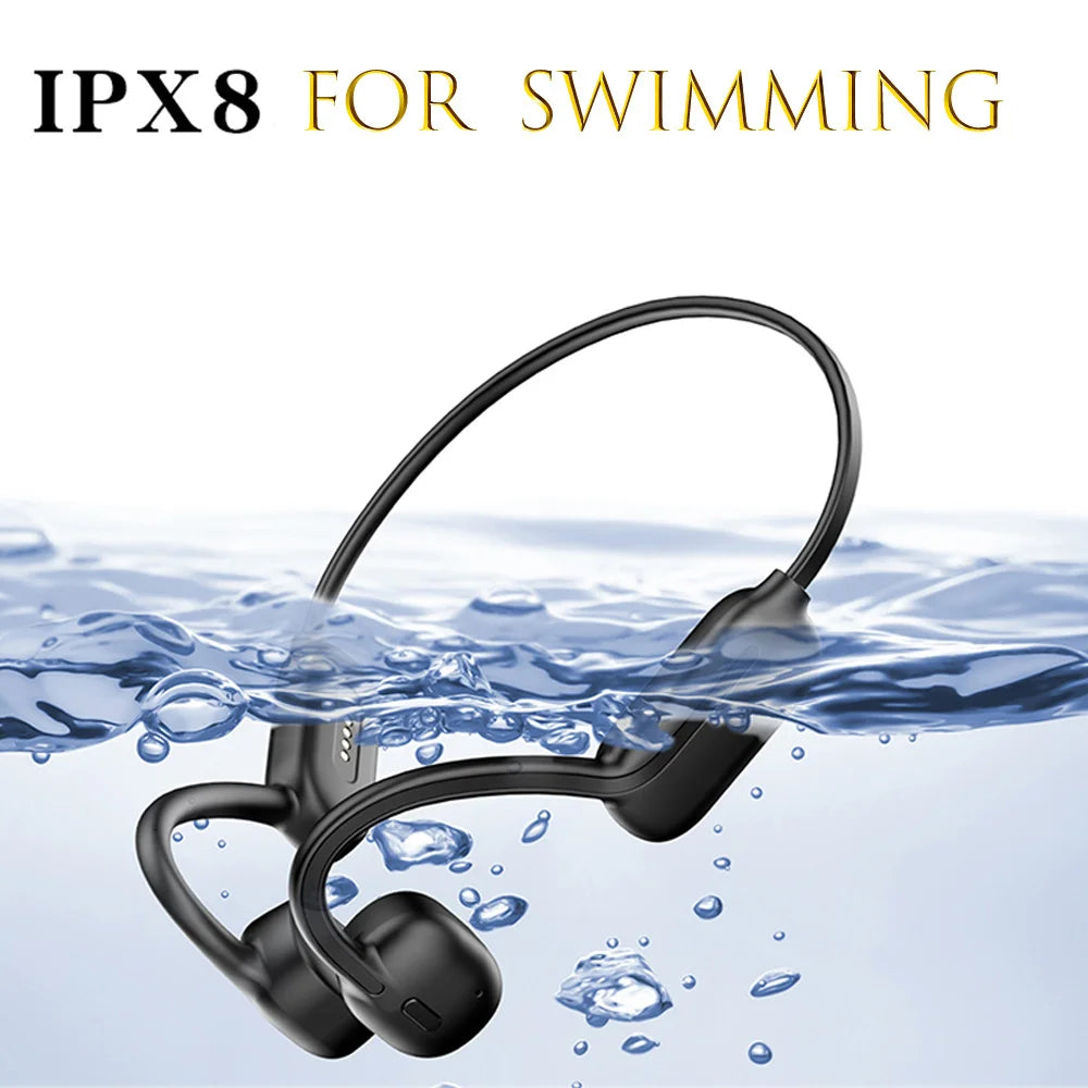 Casque à conduction IPX8 avec mémoire interne de 32 Go - Spéciale Natation