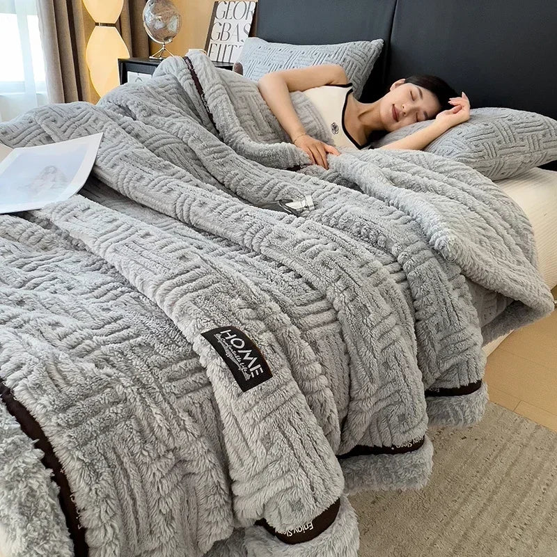 Plaid Molletonné Luxury Home Doux & Moelleux