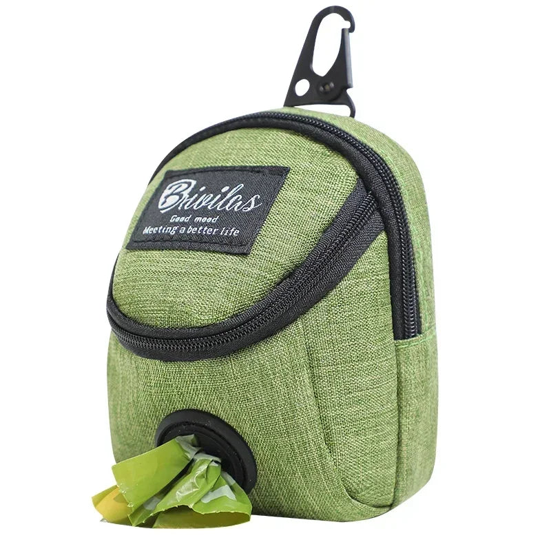 Sacoche de taille 2 en 1 pour l'entraînement des chiens