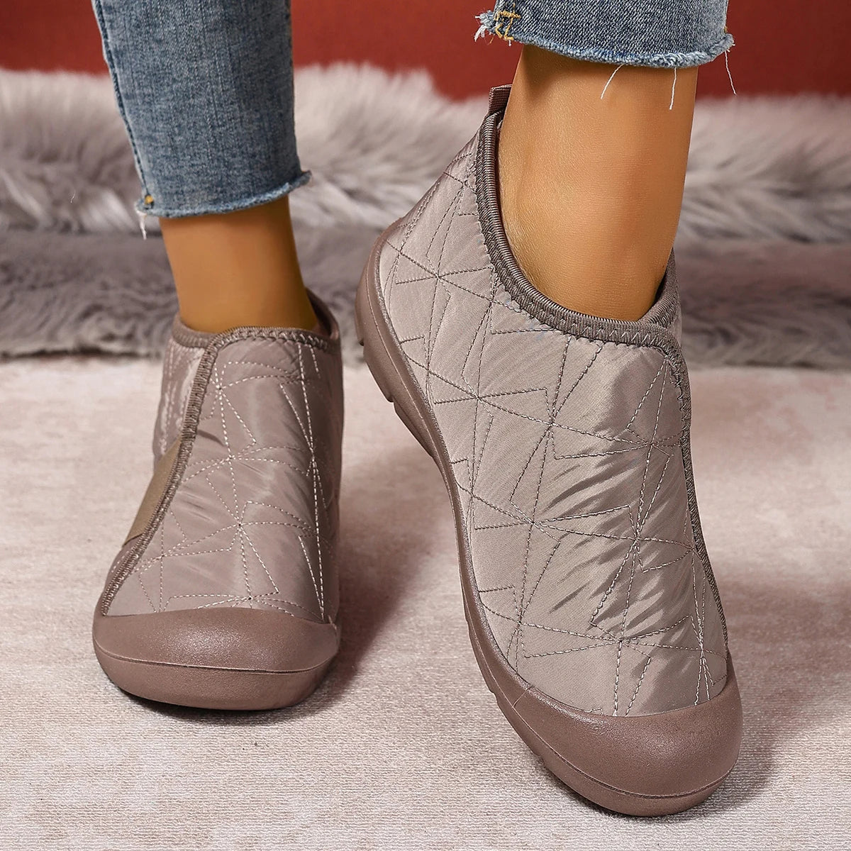 Chaussures d'Hiver à Doublure Chaude & Imperméables