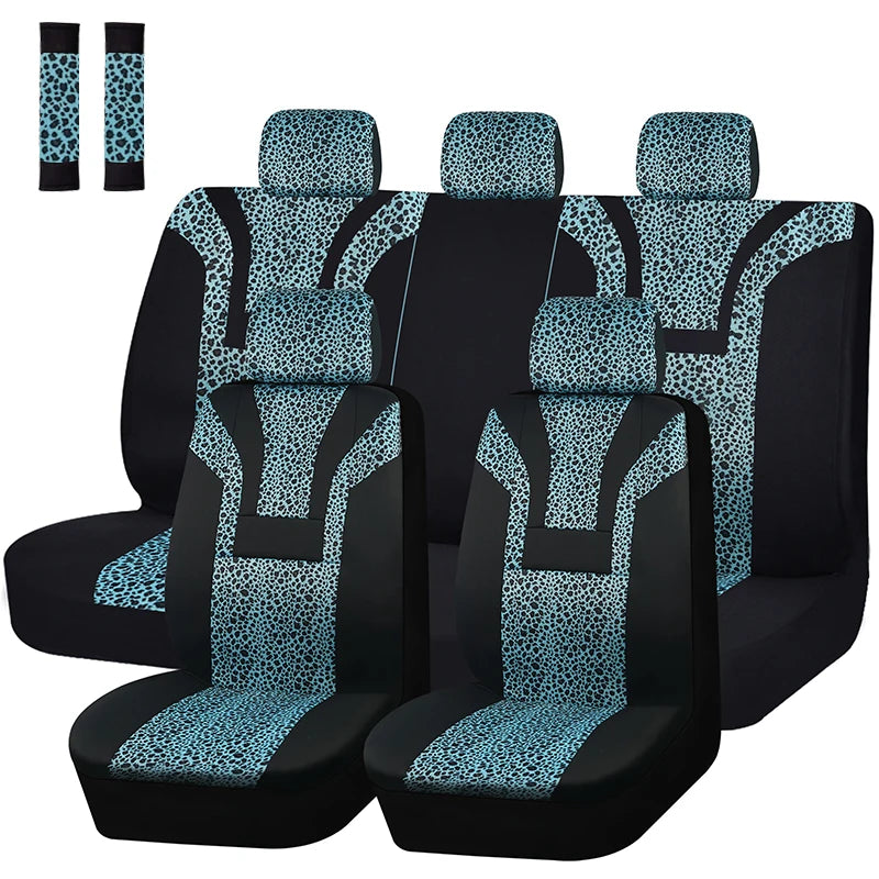 Housses de Sièges Voiture Confortables & Universelles – Motif Léopard & Protection Optimale
