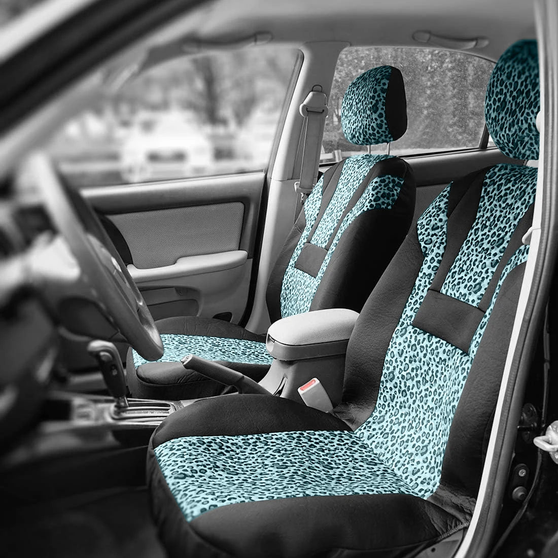 Housses de Sièges Voiture Confortables & Universelles – Motif Léopard & Protection Optimale