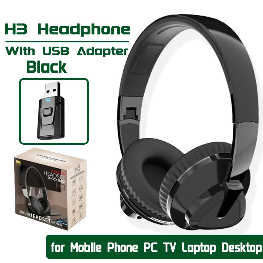 Casque Audio 3 Modes – Bluetooth, Filaire, Carte TF