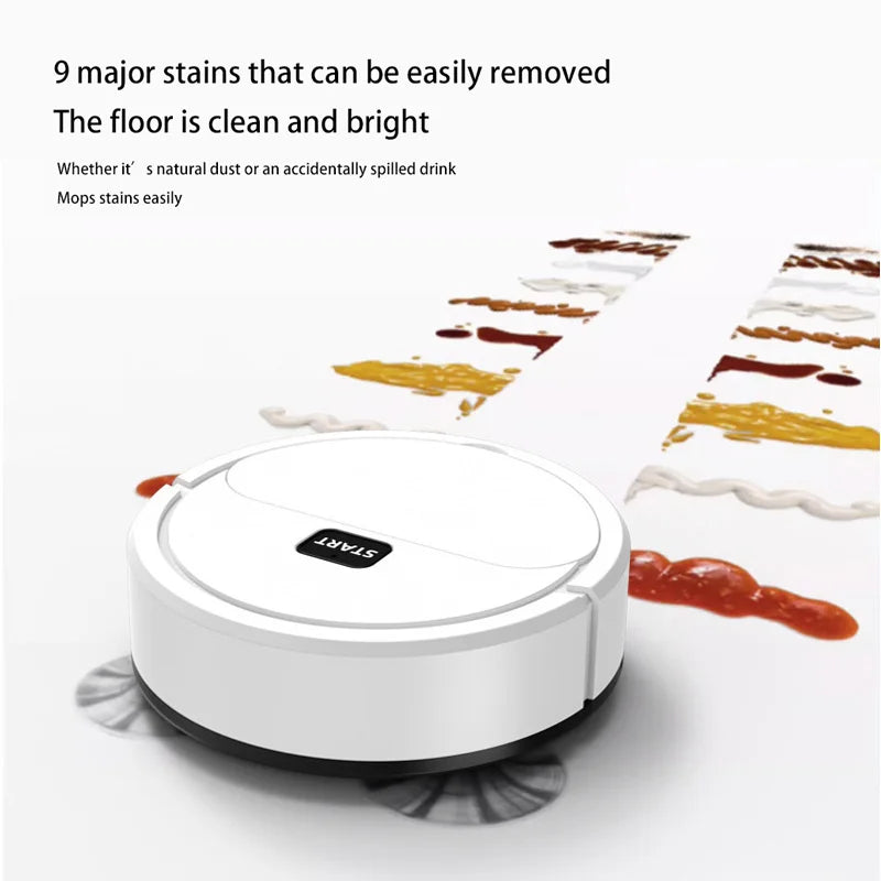 Mini Aspirateur Robot Intelligent et Autonome