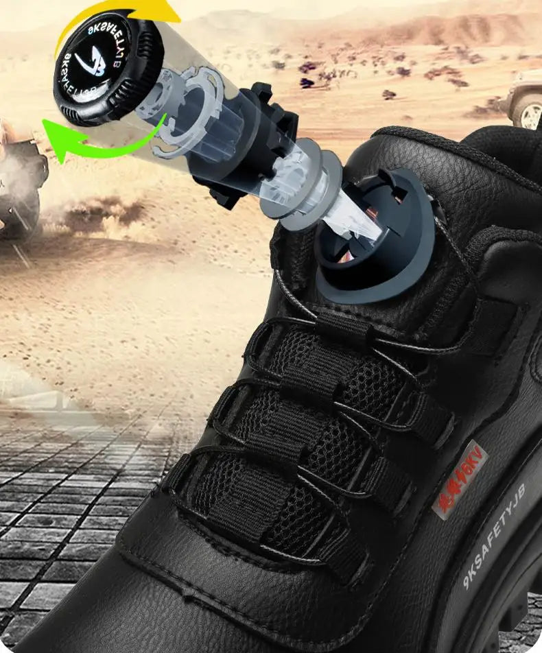 Bottes de sécurité Parker imperméables et à lacets Homme