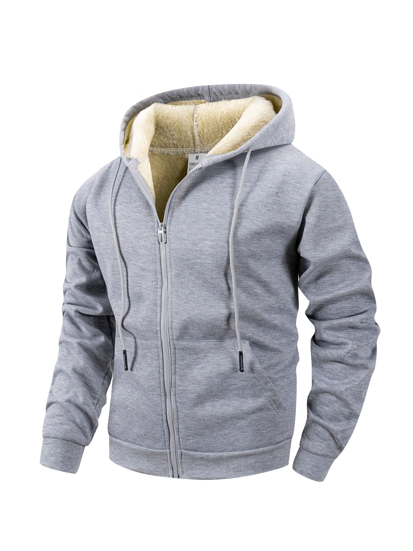 Gilet Sweat à Capuche Doublure Polaire - Homme