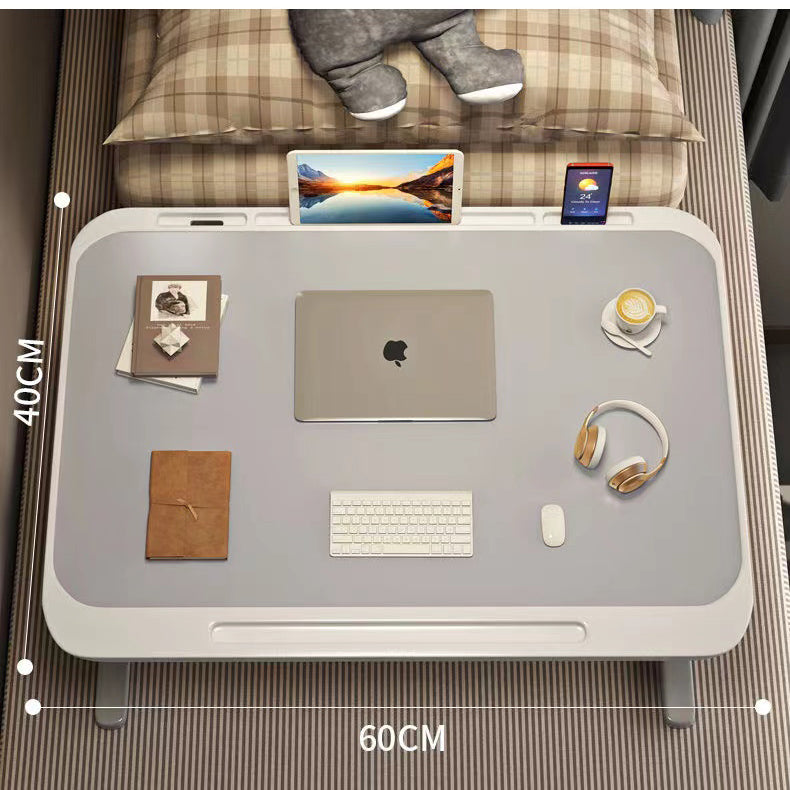 Bureau portable organisateur et multifonctionnel pour ordinateur portable