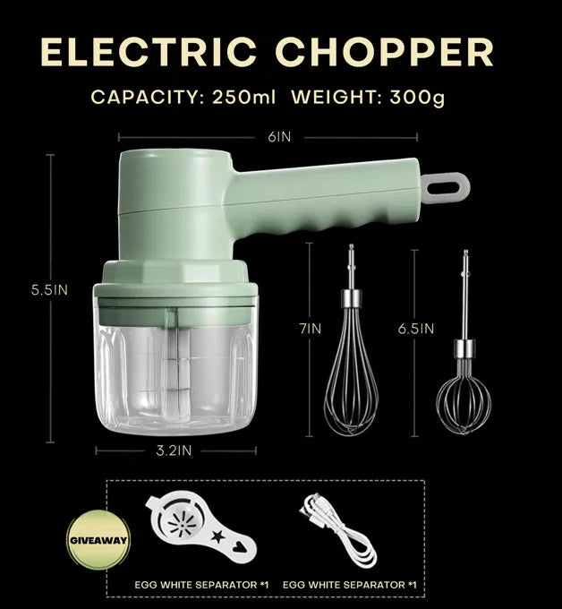 Mini hachoir électrique