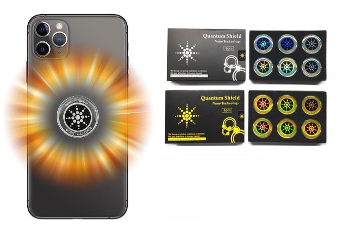 Autocollant antiradiation pour téléphone