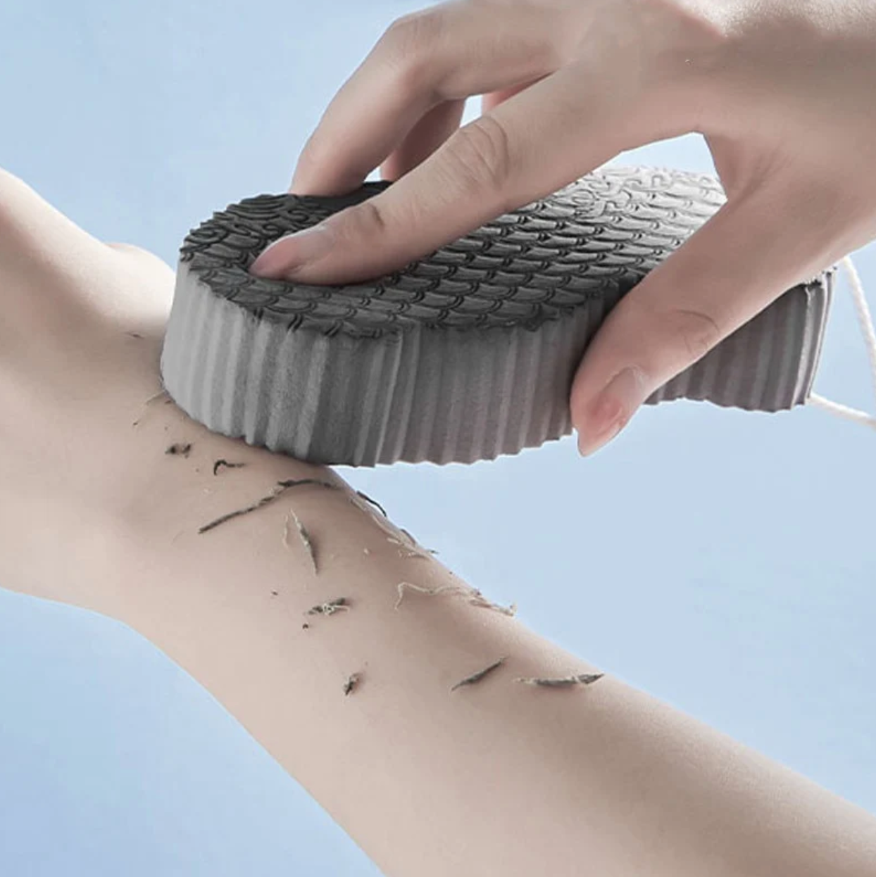 2x Éponges exfoliante - Peau douce