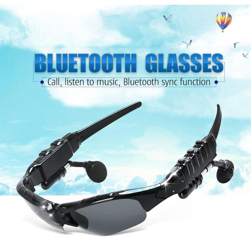 Lunettes de sport polarisée - Oreillette Bluetooth 2.0