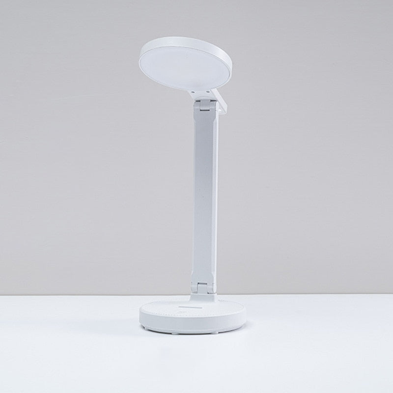 Lampe de bureau LED sans-fil - Support smartphone intégré