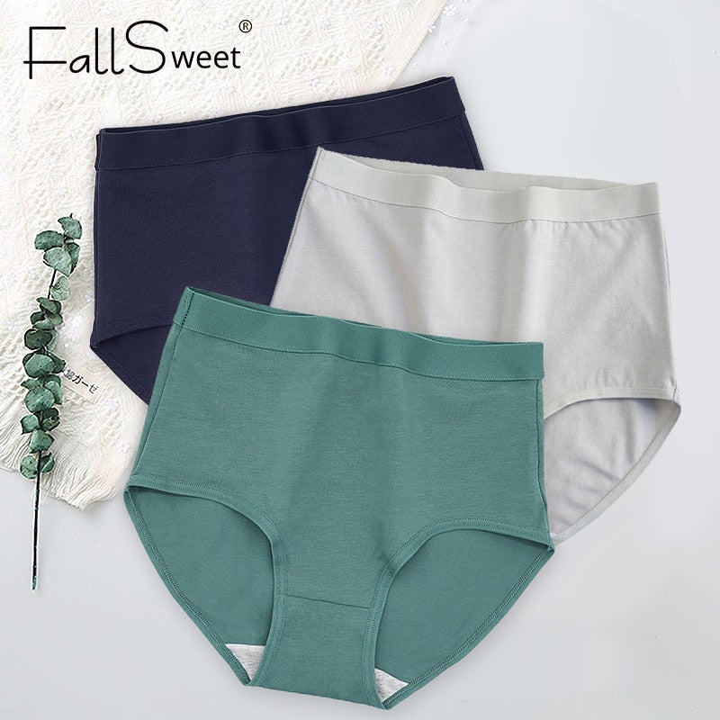 Pack of 2 High-waisted Cotton Briefs
