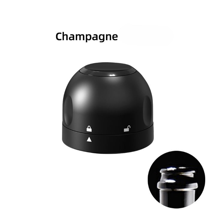 4x Bouchon Hermétique pour Bouteille de Vin et Champagne