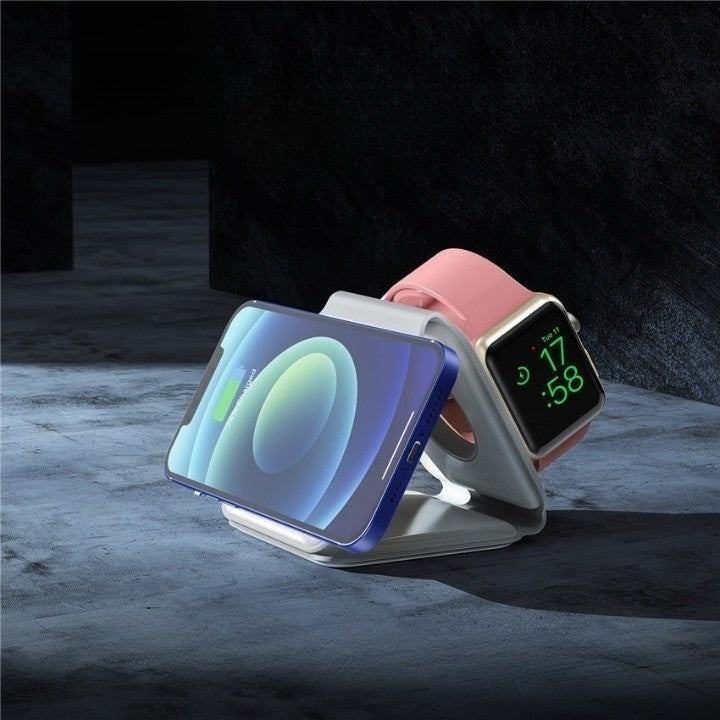 Chargeur à induction sans fil et pliable - 3 en 1