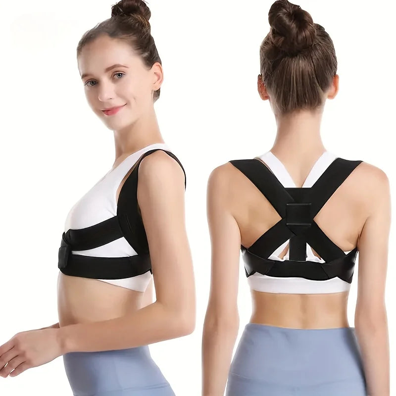 Correcteur de Posture Dos Femme & Homme – Maintien Dorsal et Épaules, Soutien du Haut du Dos