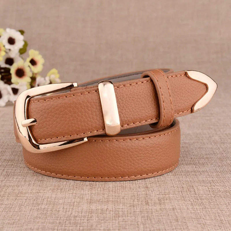 Ceinture élégante en Cuir PU pour femme