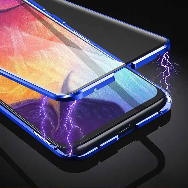 Coque Verre Trempé magnétique pour Samsung