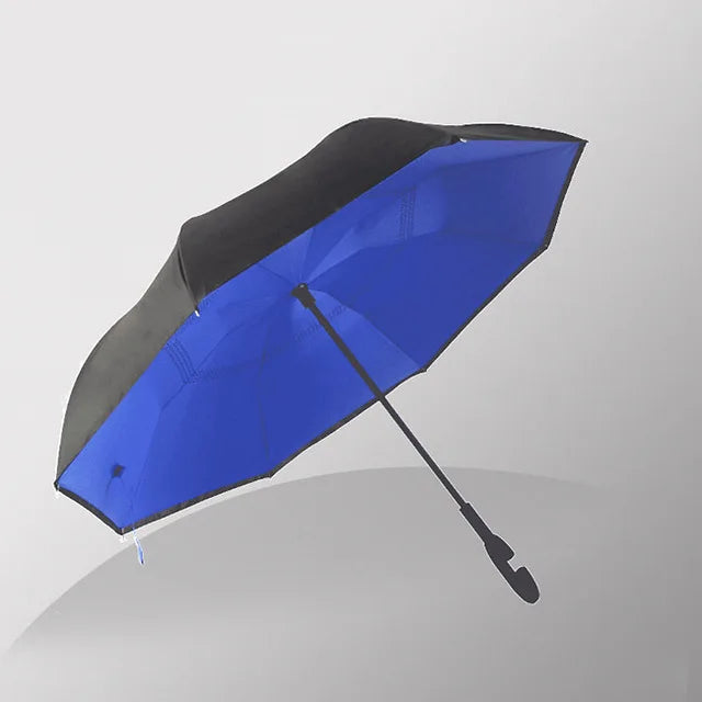 Parapluie à Ouverture Inversée - Résistant au Vent