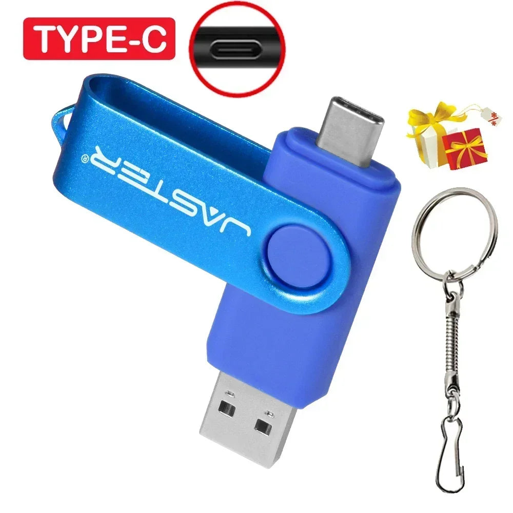 Clé USB 2 en 1 Type-C Grande Capacité