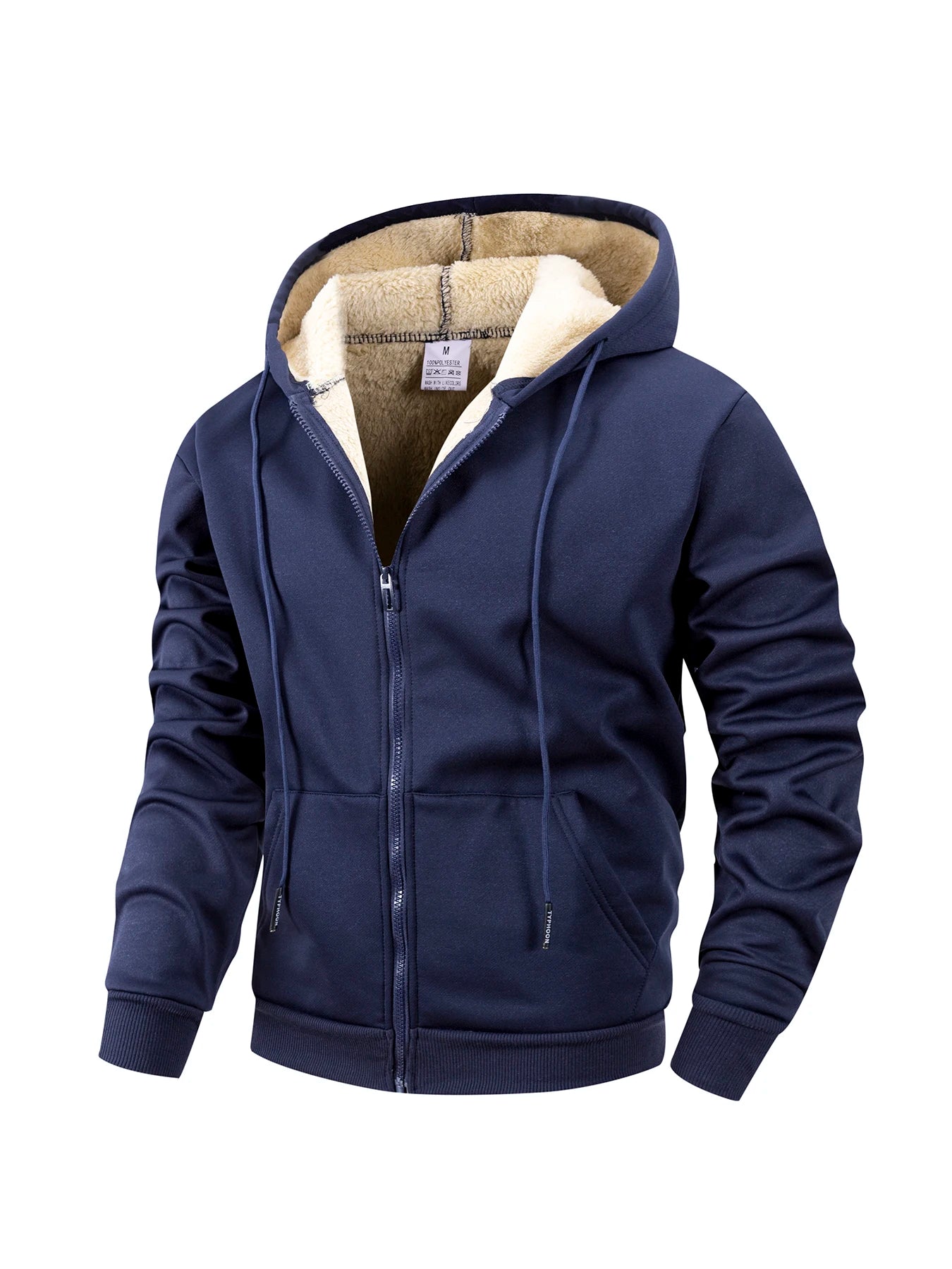 Gilet Sweat à Capuche Doublure Polaire - Homme