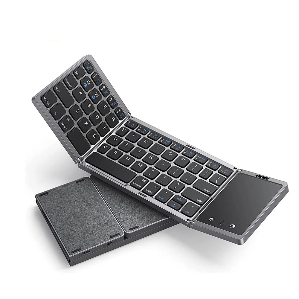 Clavier Bluetooth sans fil pliable - PC & Smartphone