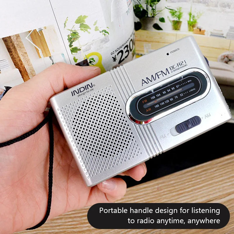 Radio AM/FM Compacte – Longue Autonomie