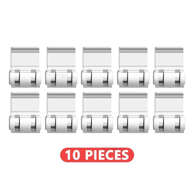 Lot de 10 Clips Invisibles pour Ourlet de Pantalon – Fixation Rapide Sans Couture et Invisible