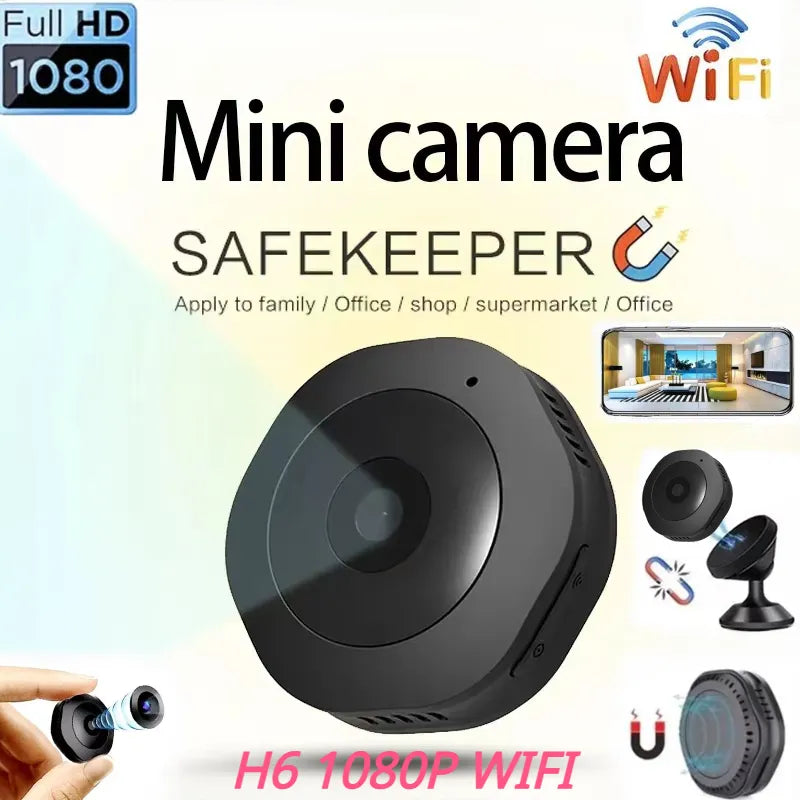 Mini caméra espion WiFi HD 1080p + Bracelet OFFERT