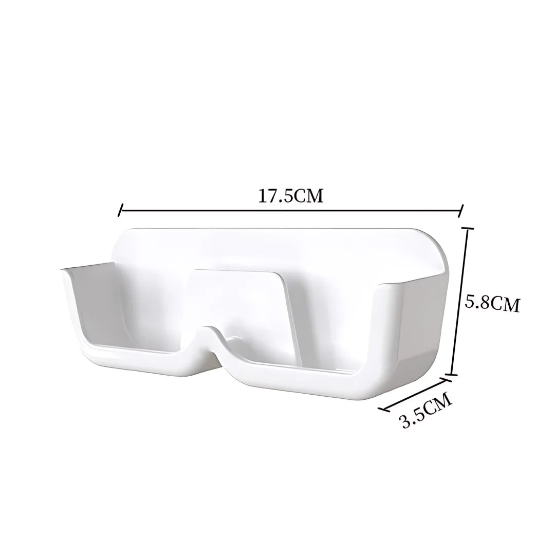 5x Supports autoadhésifs de rangement pour lunettes