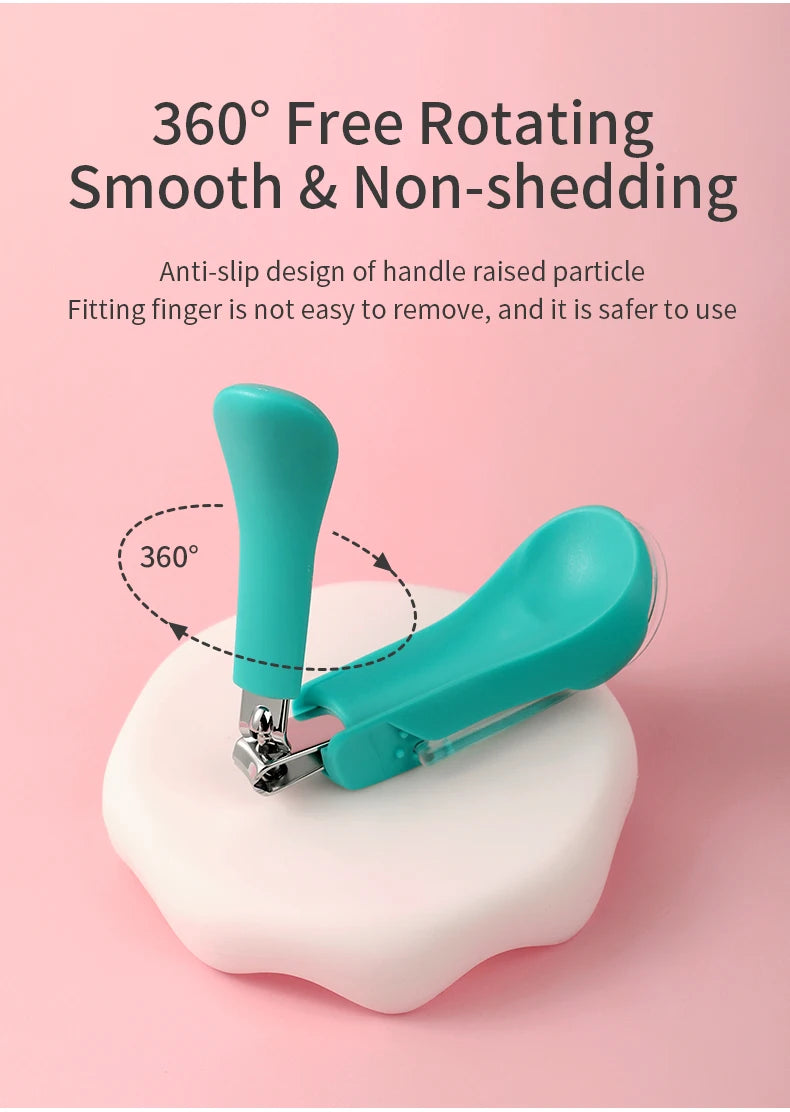 Lot de 2 Coupes-ongles Ergonomique avec Loupe - Sécurité et Précision