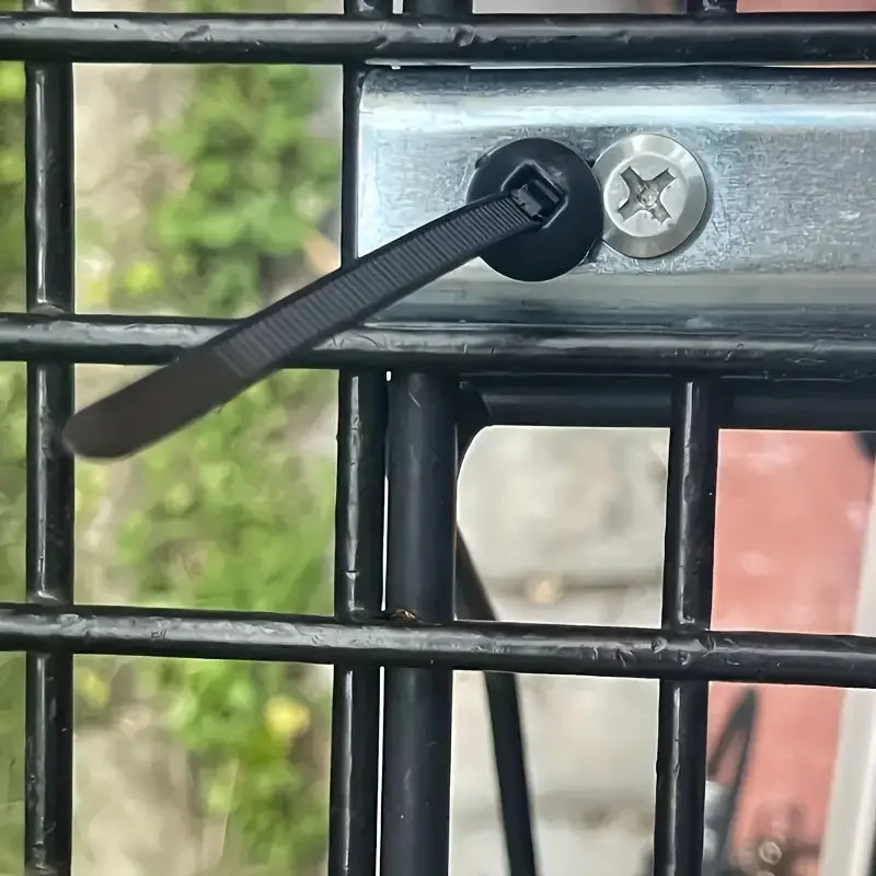 200x Attaches de Câble à Rivets Universels en Nylon