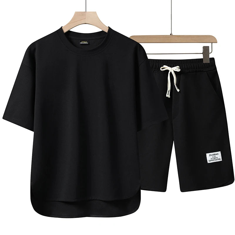 Ensemble T-shirt et Short Décontractés pour Homme