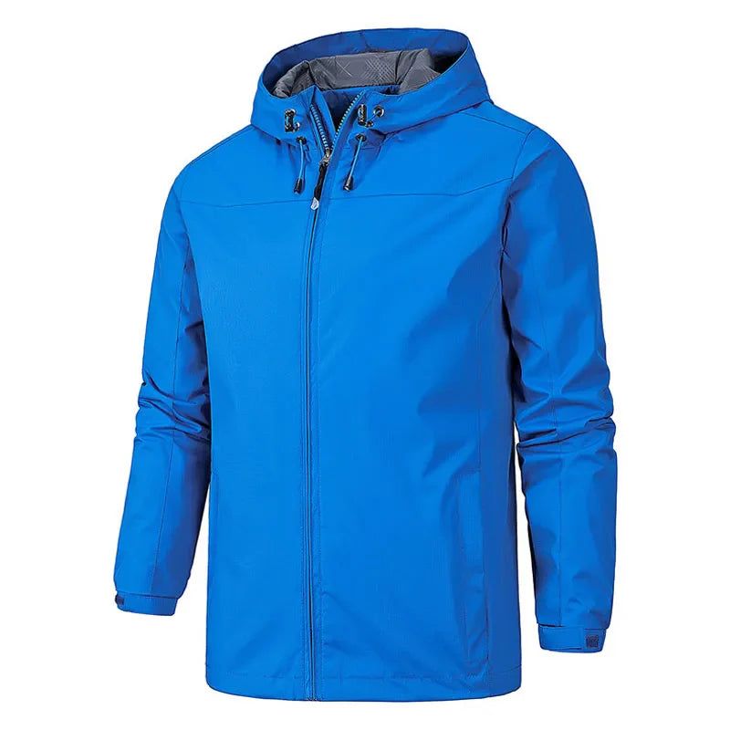 Veste imperméable à capuche pour homme et femme