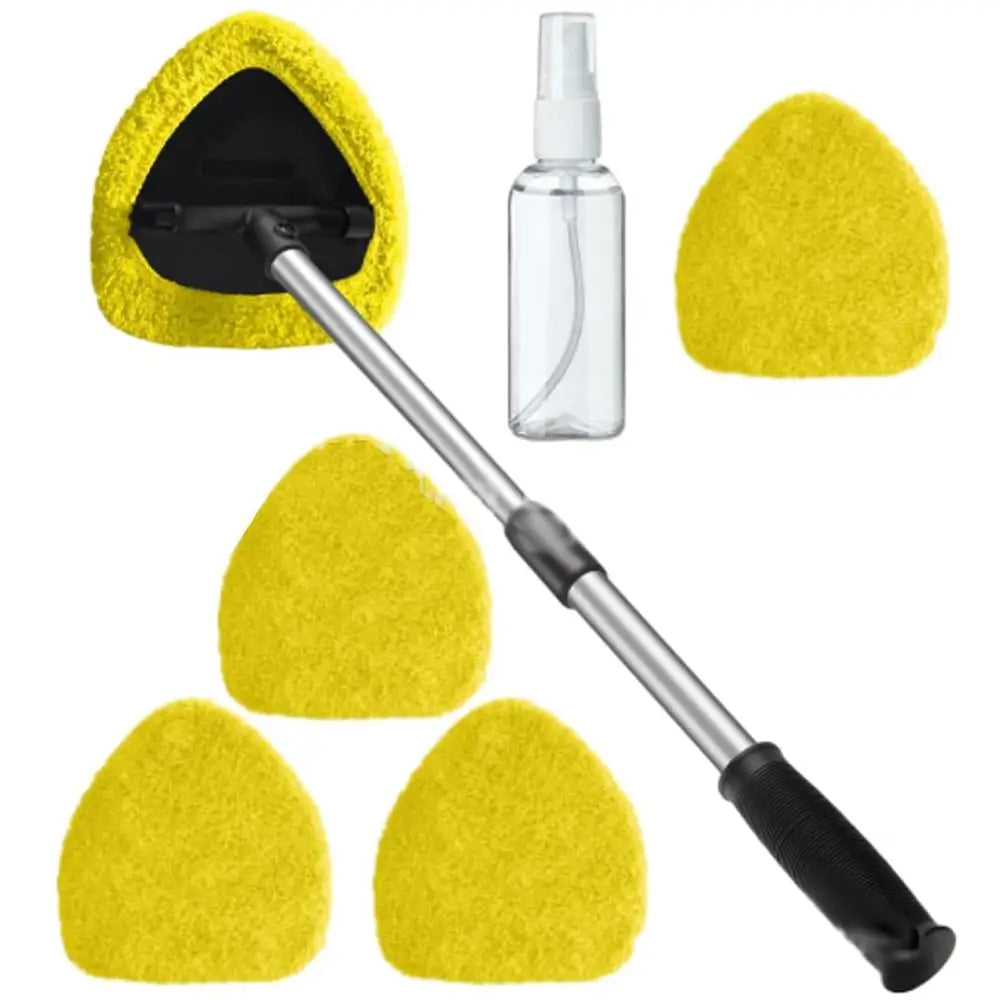 Outil de Nettoyage Pare-Brise + 3 Microfibres et 1 pulvérisateur