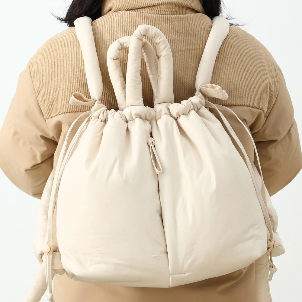 Sac 2 en 1 Bouffant - Cordon de Serrage & Imperméable