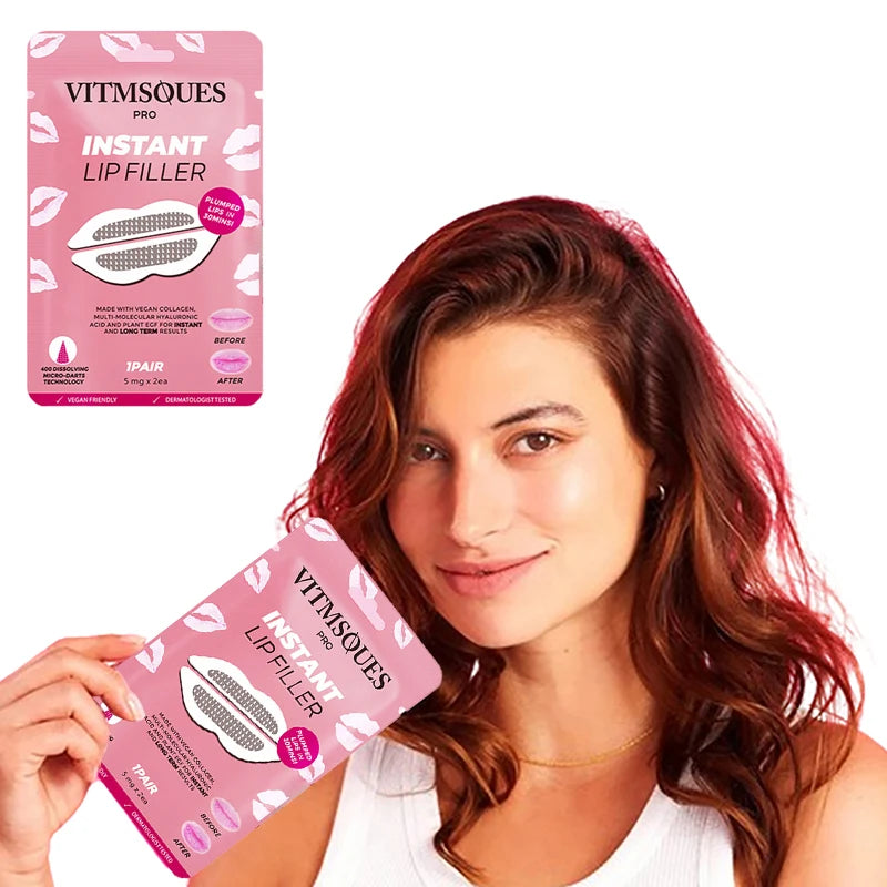 Patch pour les Lèvres Microneedling Réutilisable - Hydrate & Repulpe