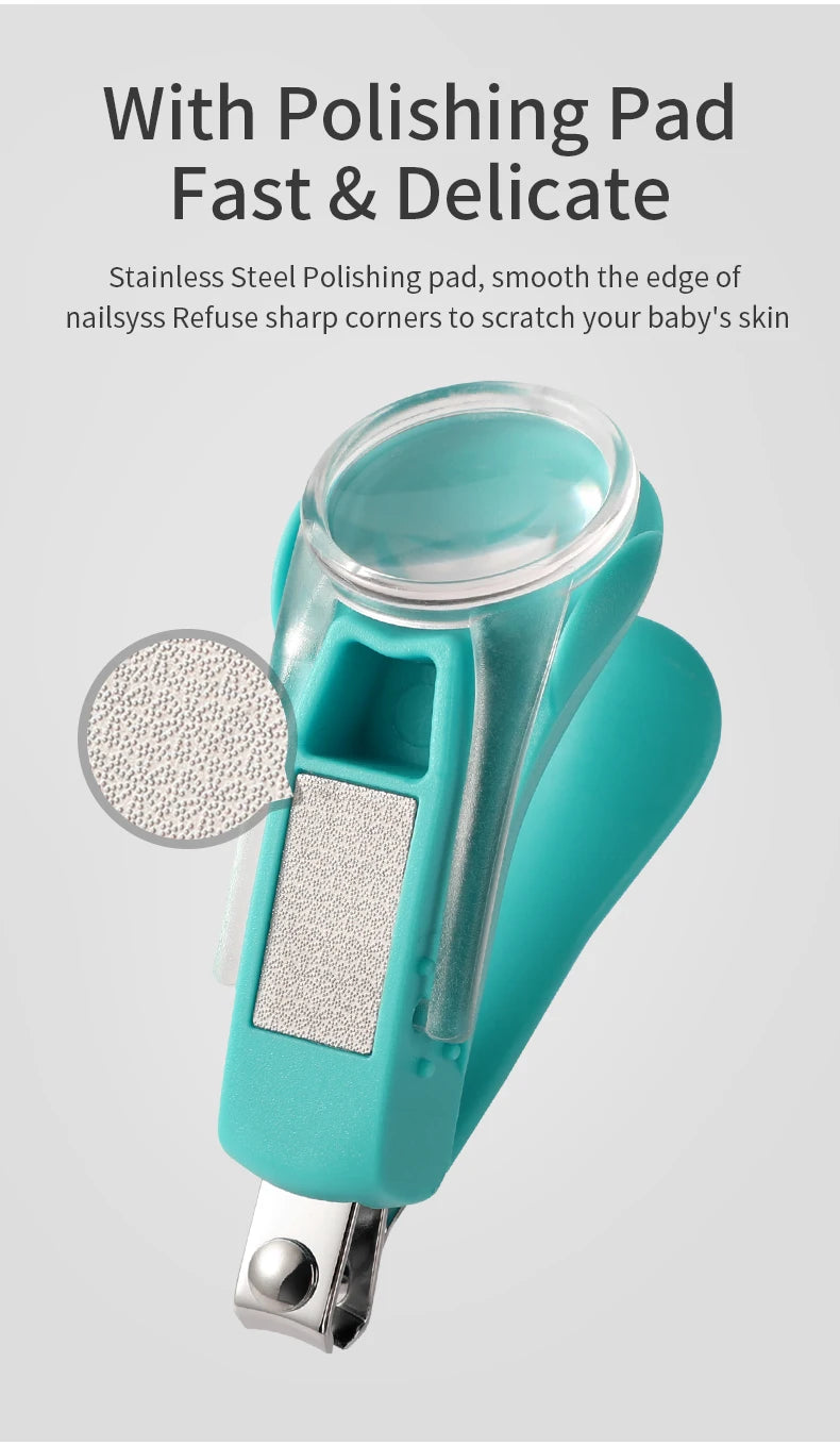 Lot de 2 Coupes-ongles Ergonomique avec Loupe - Sécurité et Précision