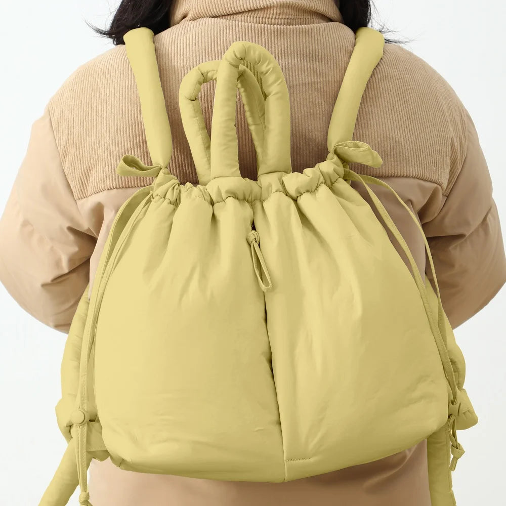 Sac 2 en 1 Bouffant - Cordon de Serrage & Imperméable