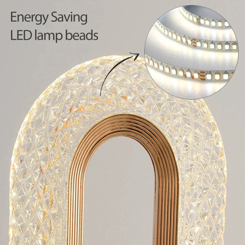 Lampe LED décorative sans-fil - Illumination Cristal