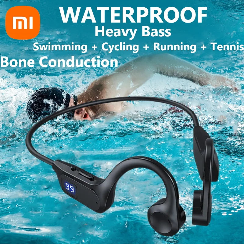 Écouteurs Conduction Osseuse Sport X7 – Bluetooth & Waterproof